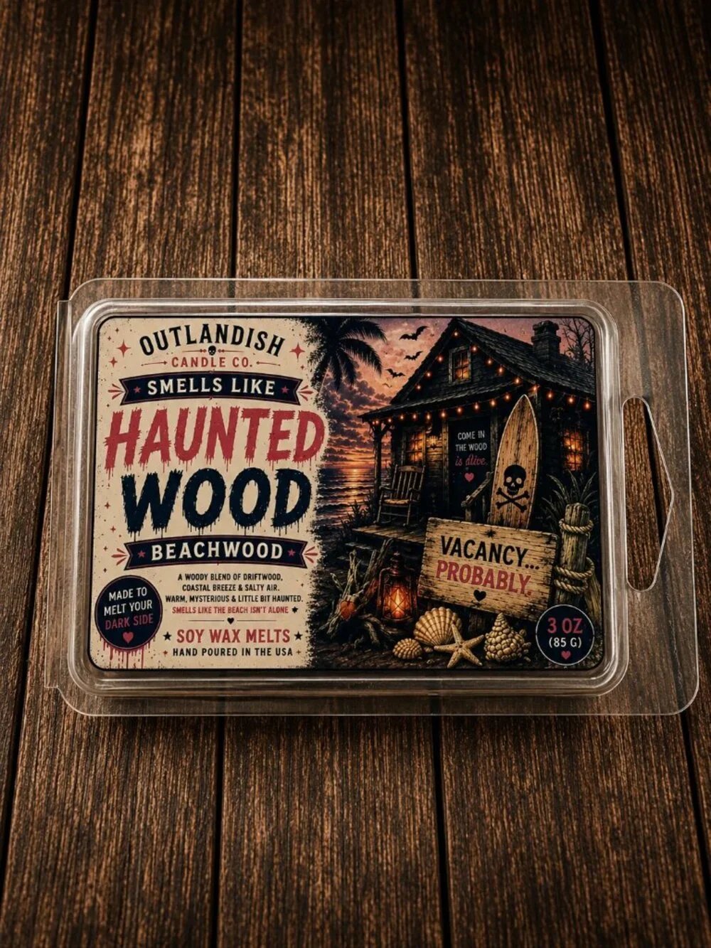 Haunted Wood Wax Melts | Beachwood Scented Wax Melt